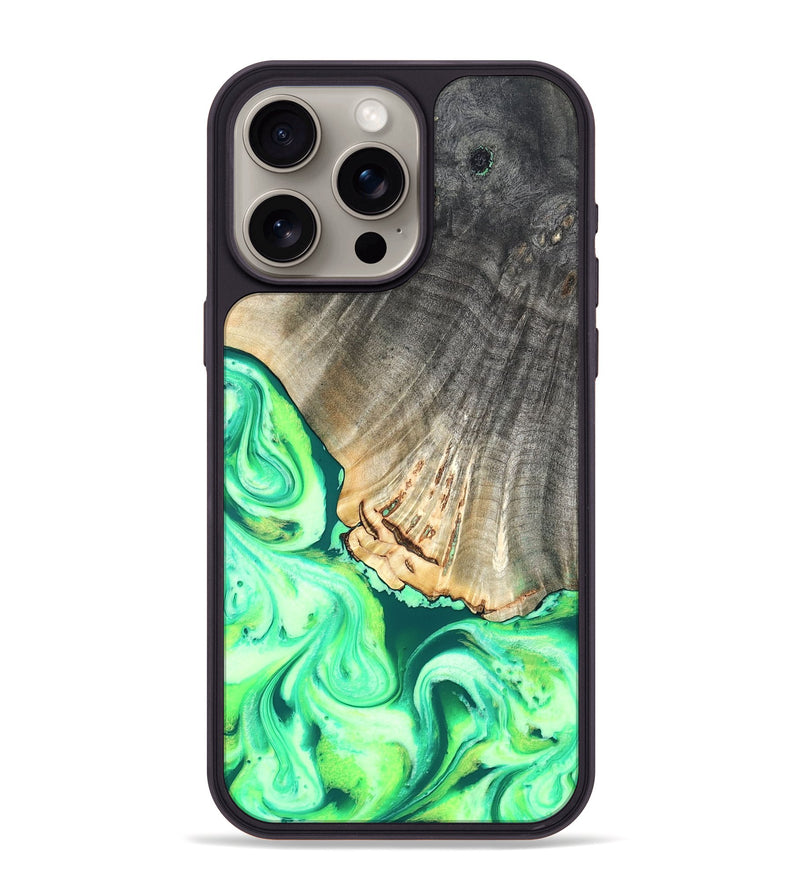 iPhone 15 Pro Max Wood Phone Case - Hobart (Neon, 819366)