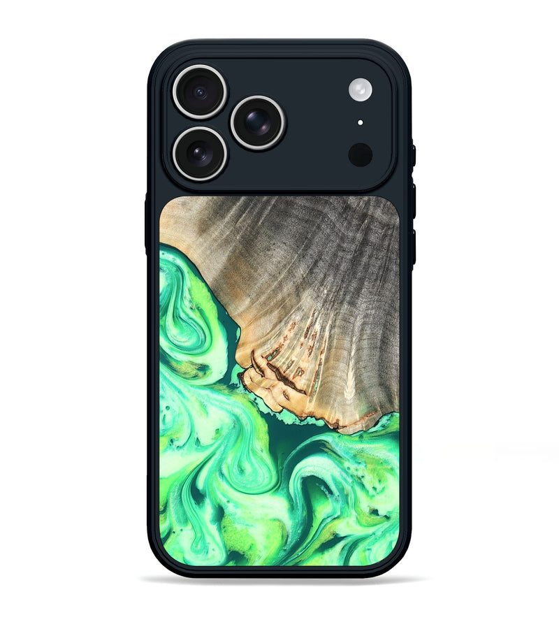 iPhone 17 Pro Max Wood Phone Case - Hobart (Neon, 819366)
