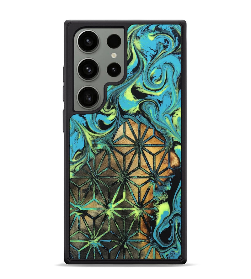 Galaxy S24 Ultra Wood Phone Case - Verla (Neon, 819367)