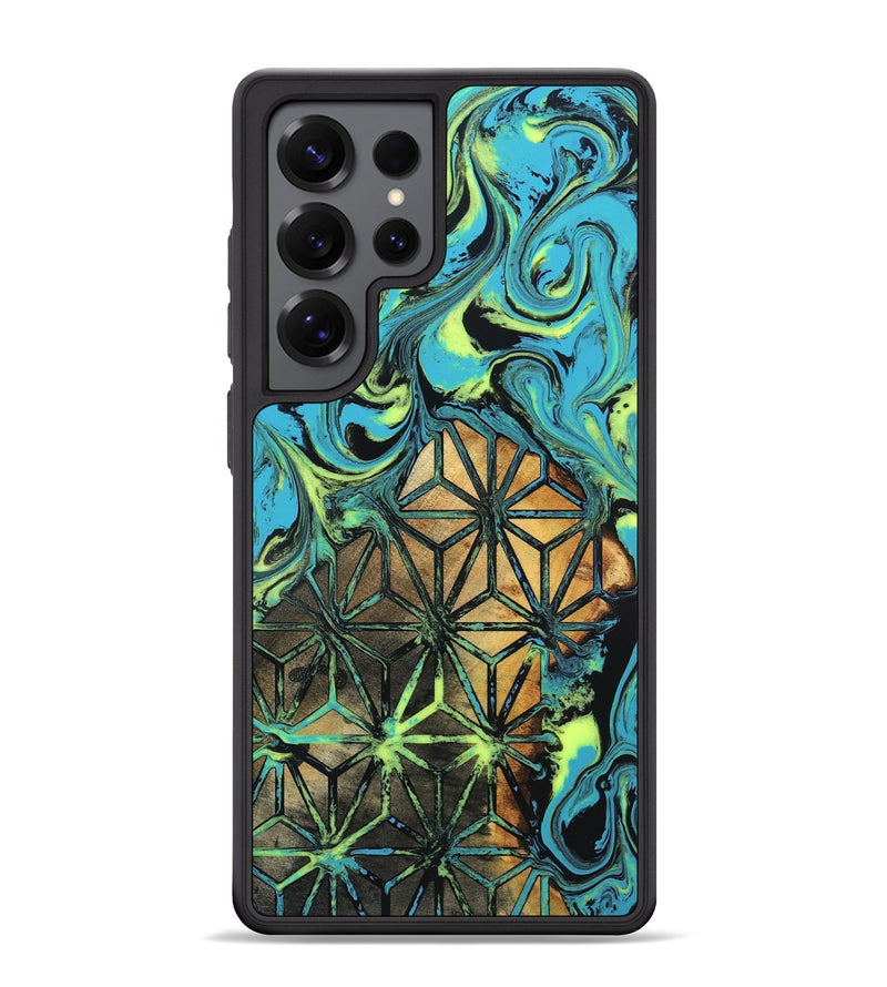 Galaxy S25 Ultra Wood Phone Case - Verla (Neon, 819367)