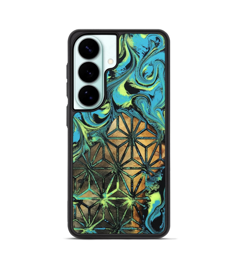 Galaxy S26 Wood Phone Case - Verla (Neon, 819367)