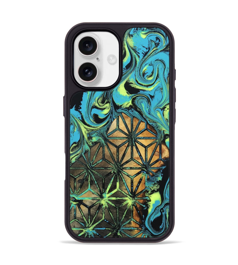 iPhone 17 Wood Phone Case - Verla (Neon, 819367)
