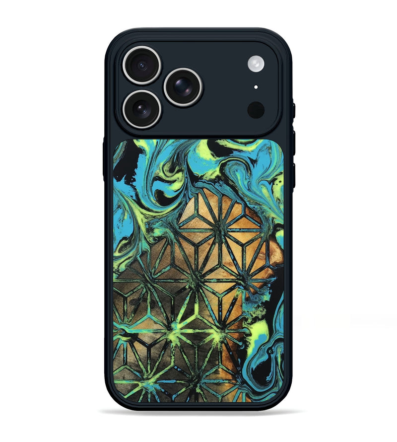 iPhone 17 Pro Max Wood Phone Case - Verla (Neon, 819367)