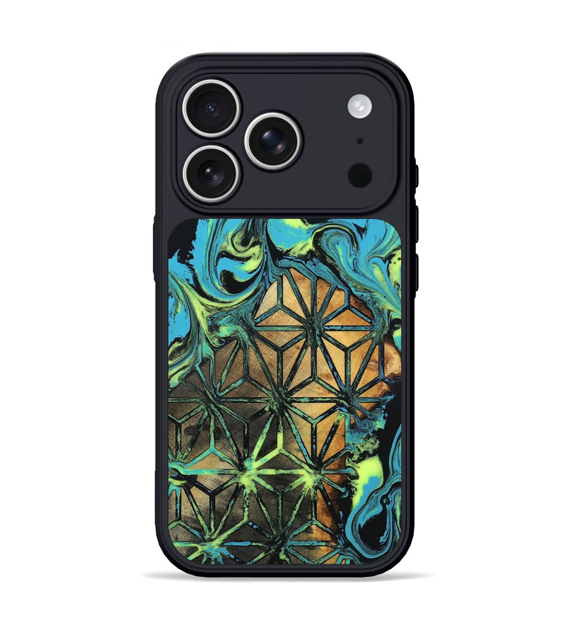 iPhone 17 Pro Wood Phone Case - Verla (Neon, 819367)