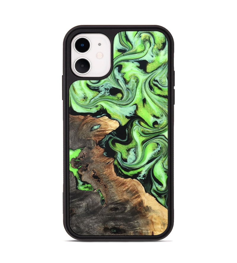 iPhone 11 Wood Phone Case - Zamir (Neon, 819368)
