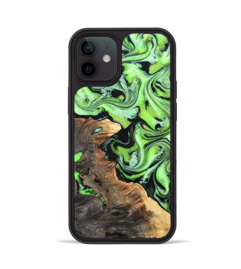iPhone 12 Wood Phone Case - Zamir (Neon, 819368)