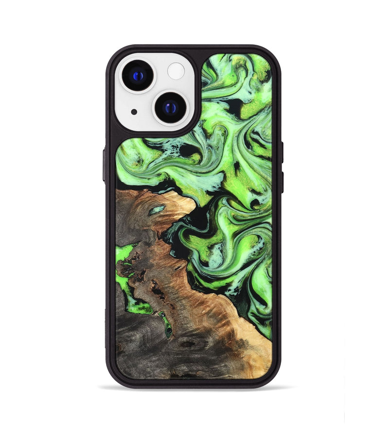 iPhone 13 Wood Phone Case - Zamir (Neon, 819368)