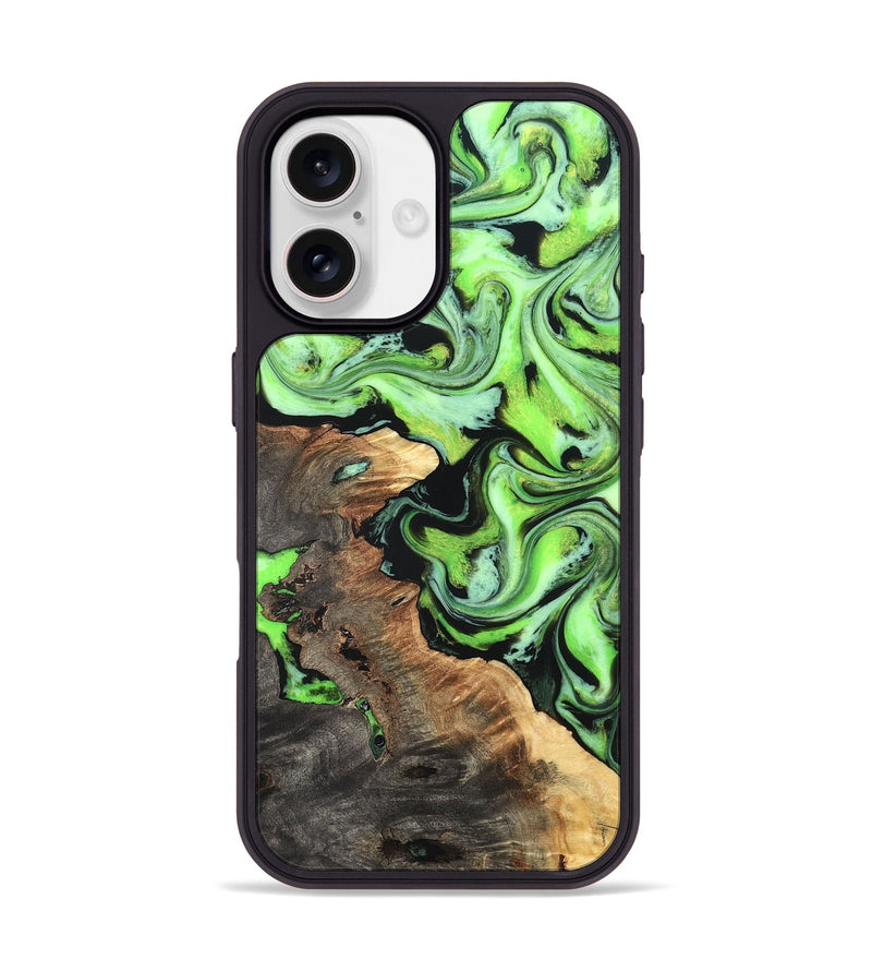iPhone 17 Wood Phone Case - Zamir (Neon, 819368)