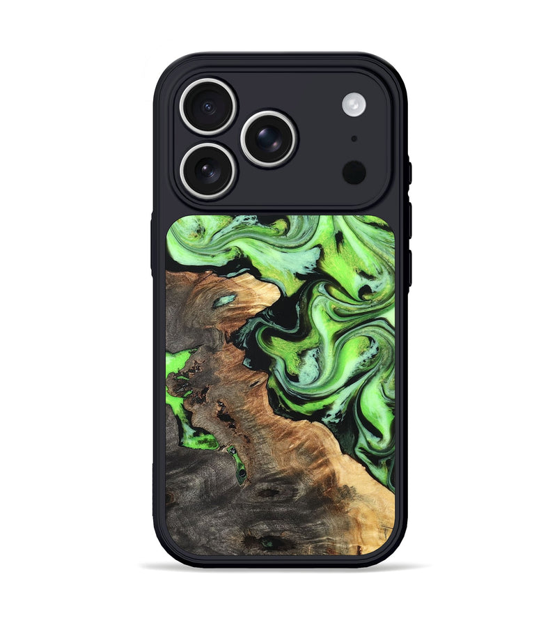iPhone 17 Pro Wood Phone Case - Zamir (Neon, 819368)