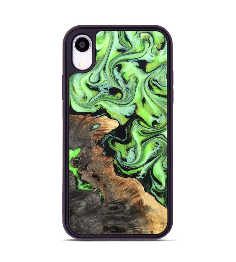 iPhone Xr Wood Phone Case - Zamir (Neon, 819368)