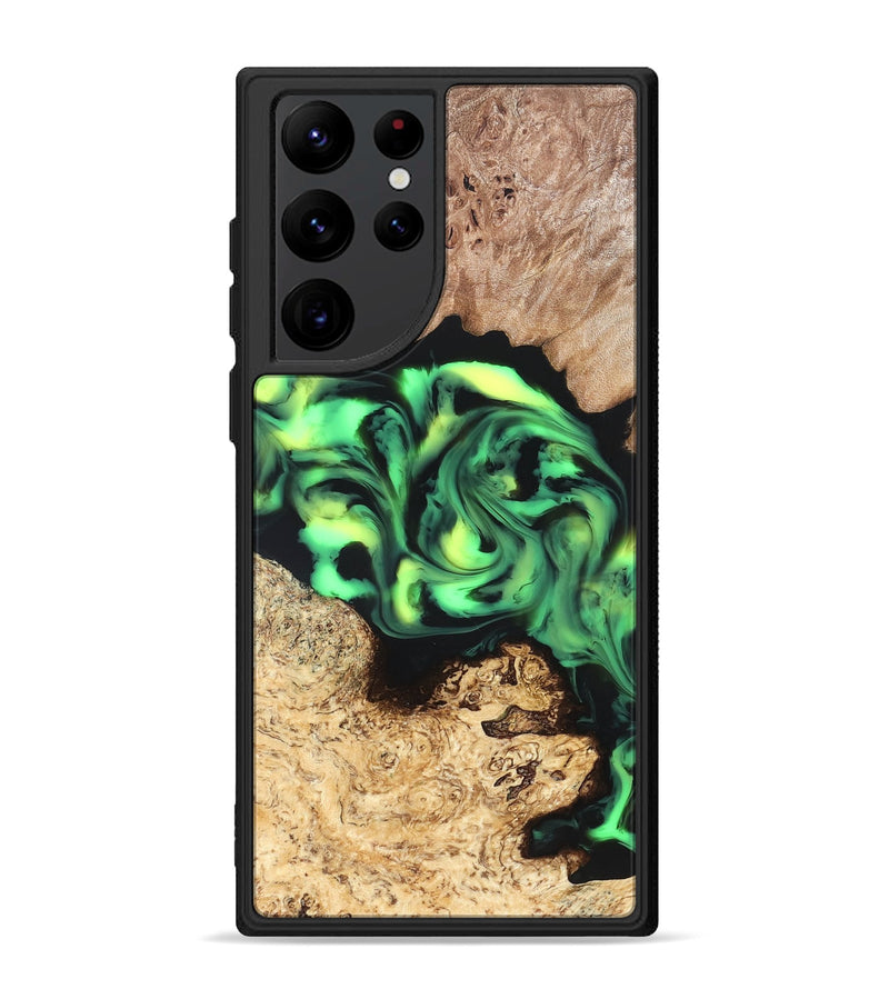 Galaxy S22 Ultra Wood Phone Case - Burl (Neon, 819369)