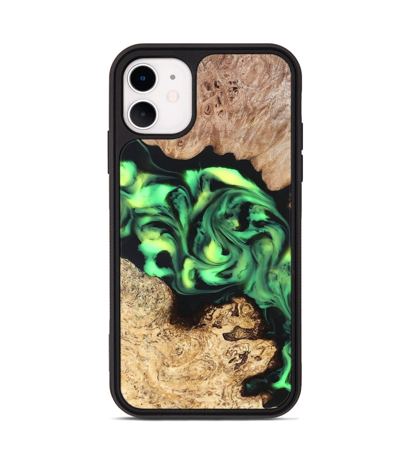 iPhone 11 Wood Phone Case - Burl (Neon, 819369)