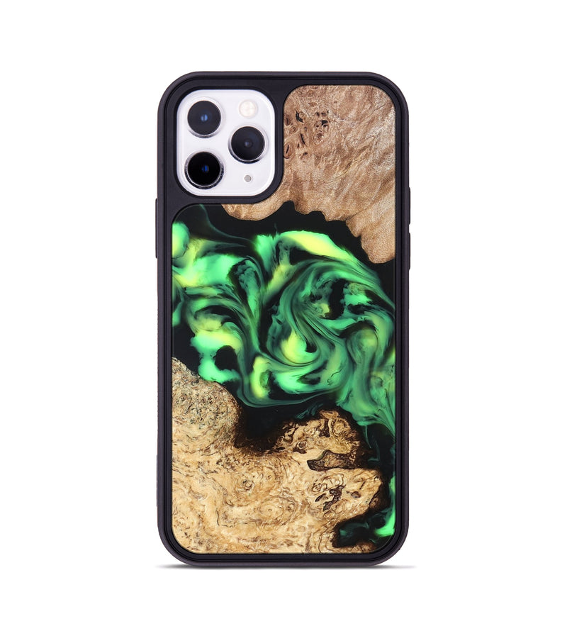 iPhone 11 Pro Wood Phone Case - Burl (Neon, 819369)