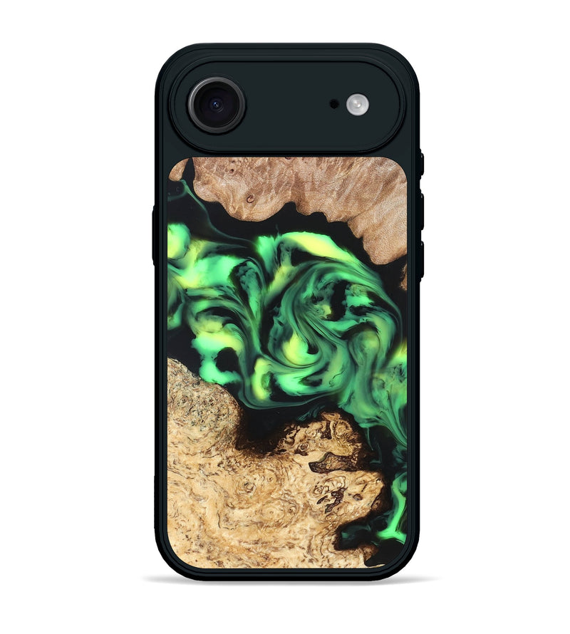 iPhone 17 Air Wood Phone Case - Burl (Neon, 819369)