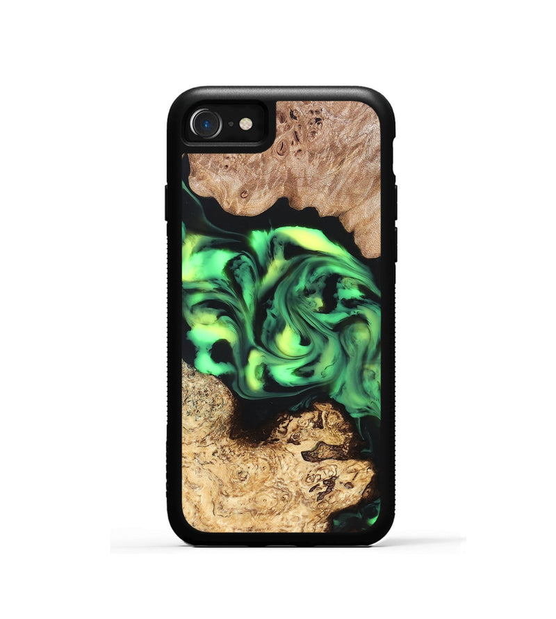iPhone SE Wood Phone Case - Burl (Neon, 819369)