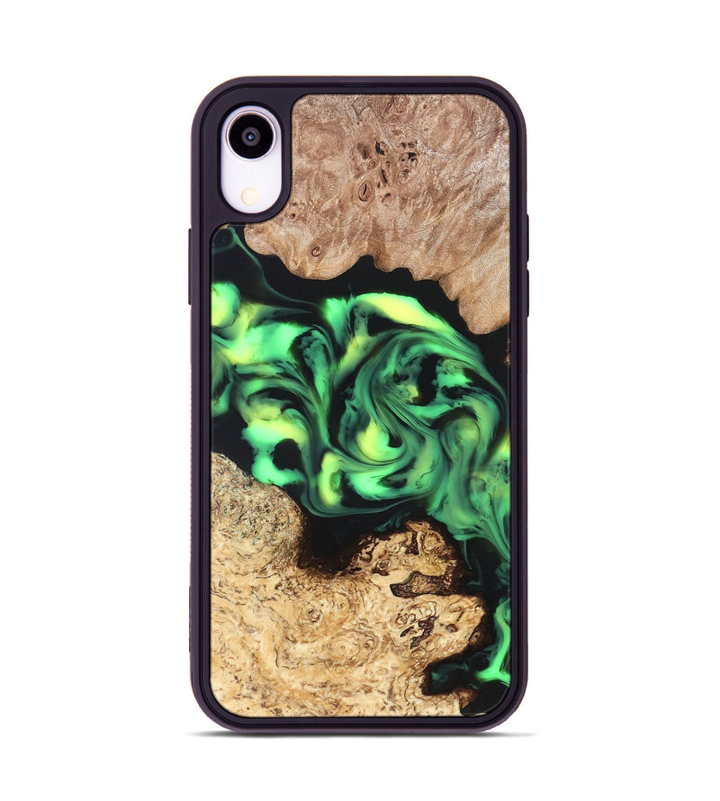 iPhone Xr Wood Phone Case - Burl (Neon, 819369)