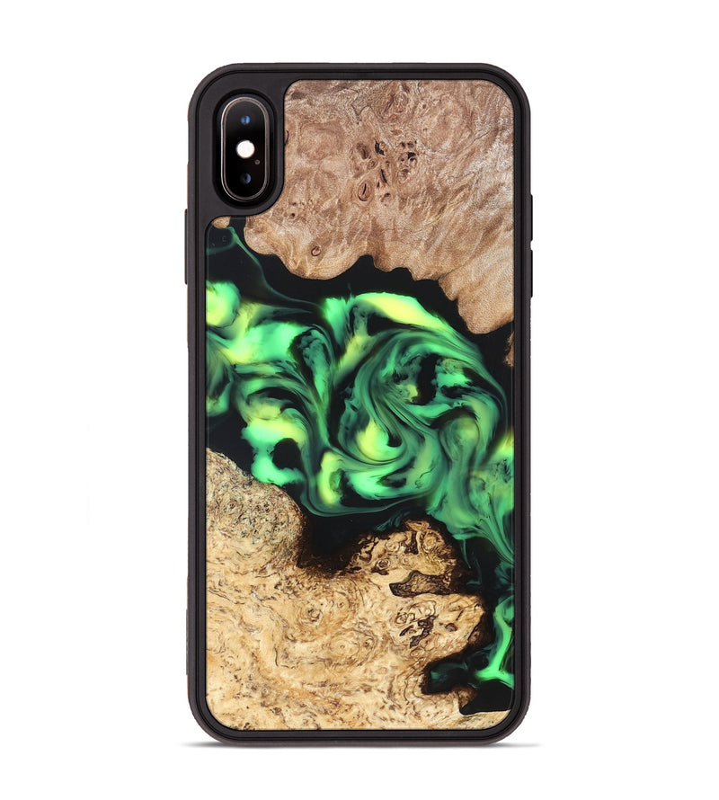 iPhone Xs Max Wood Phone Case - Burl (Neon, 819369)