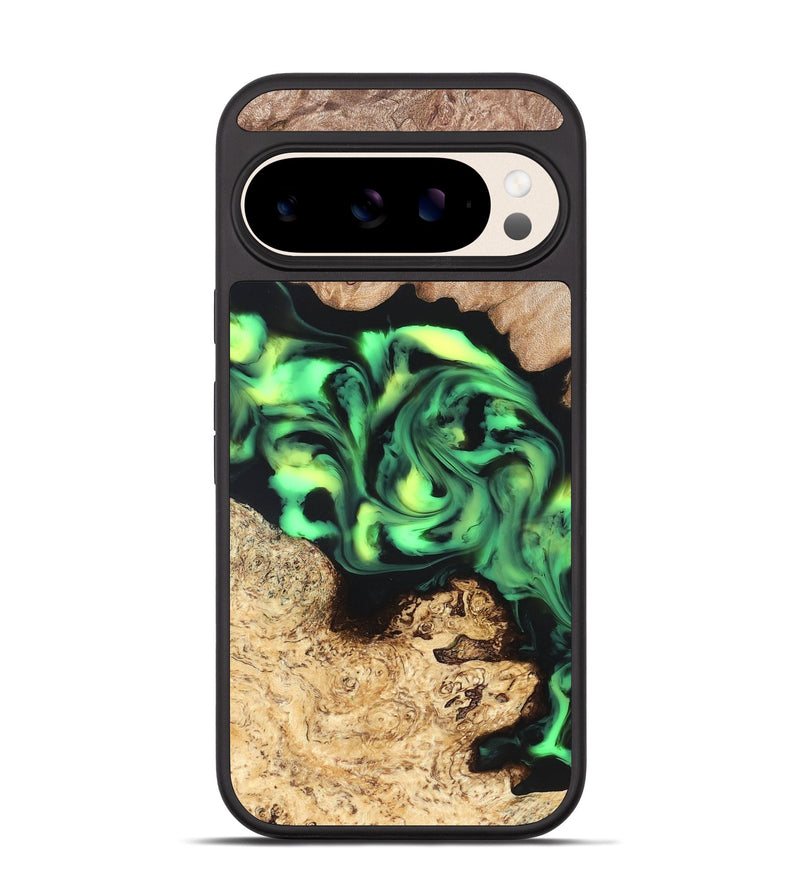 Pixel 10 Wood Phone Case - Burl (Neon, 819369)
