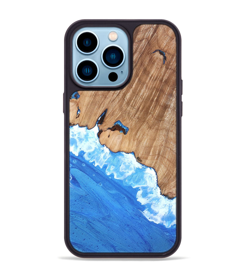 iPhone 14 Pro Max Wood Phone Case - Halo (Coastal, 819372)