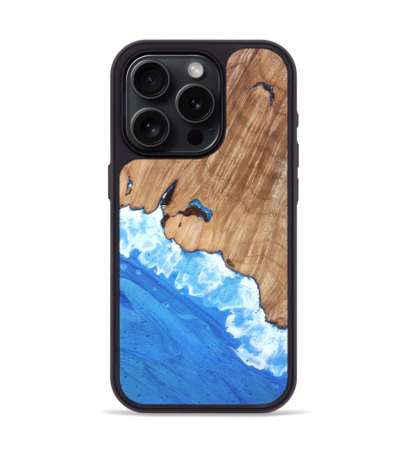 iPhone 15 Pro Wood Phone Case - Halo (Coastal, 819372)