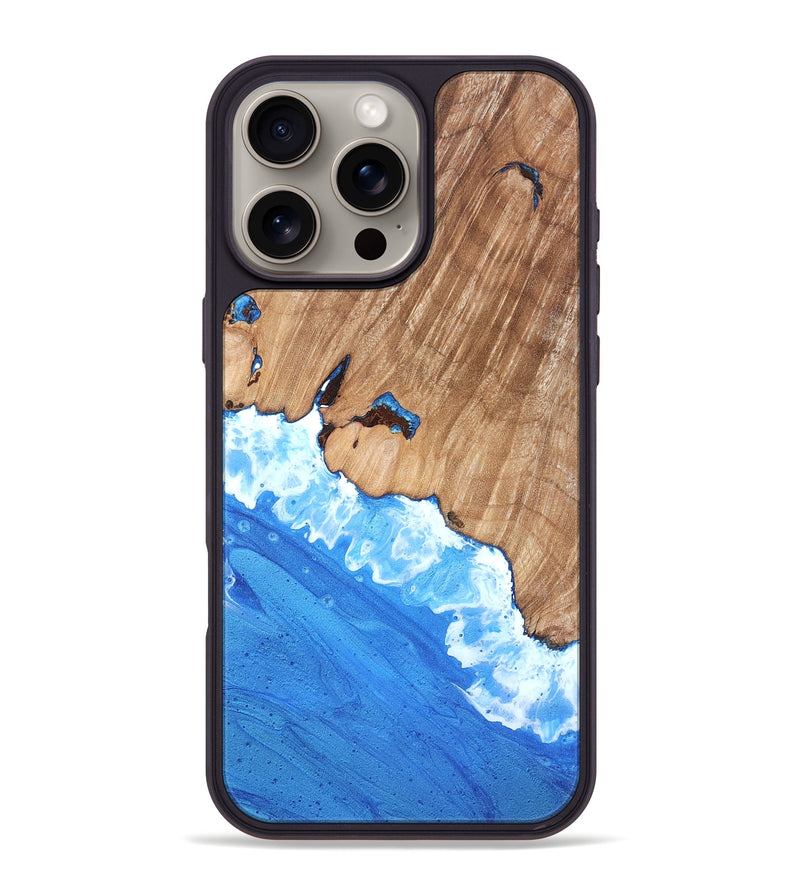 iPhone 16 Pro Max Wood Phone Case - Halo (Coastal, 819372)
