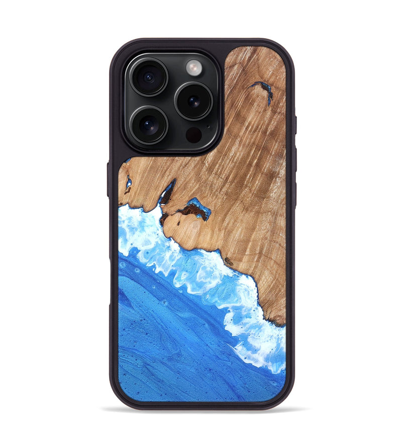 iPhone 16 Pro Wood Phone Case - Halo (Coastal, 819372)
