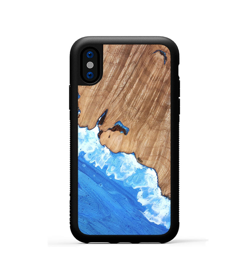 iPhone Xs Wood Phone Case - Halo (Coastal, 819372)