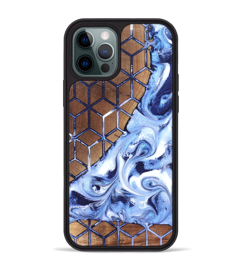 iPhone 12 Pro Max Wood Phone Case - Gerardo (Pattern, 819375)