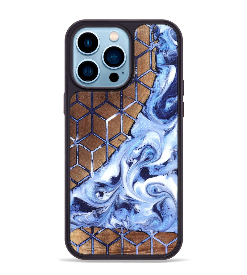 iPhone 14 Pro Max Wood Phone Case - Gerardo (Pattern, 819375)
