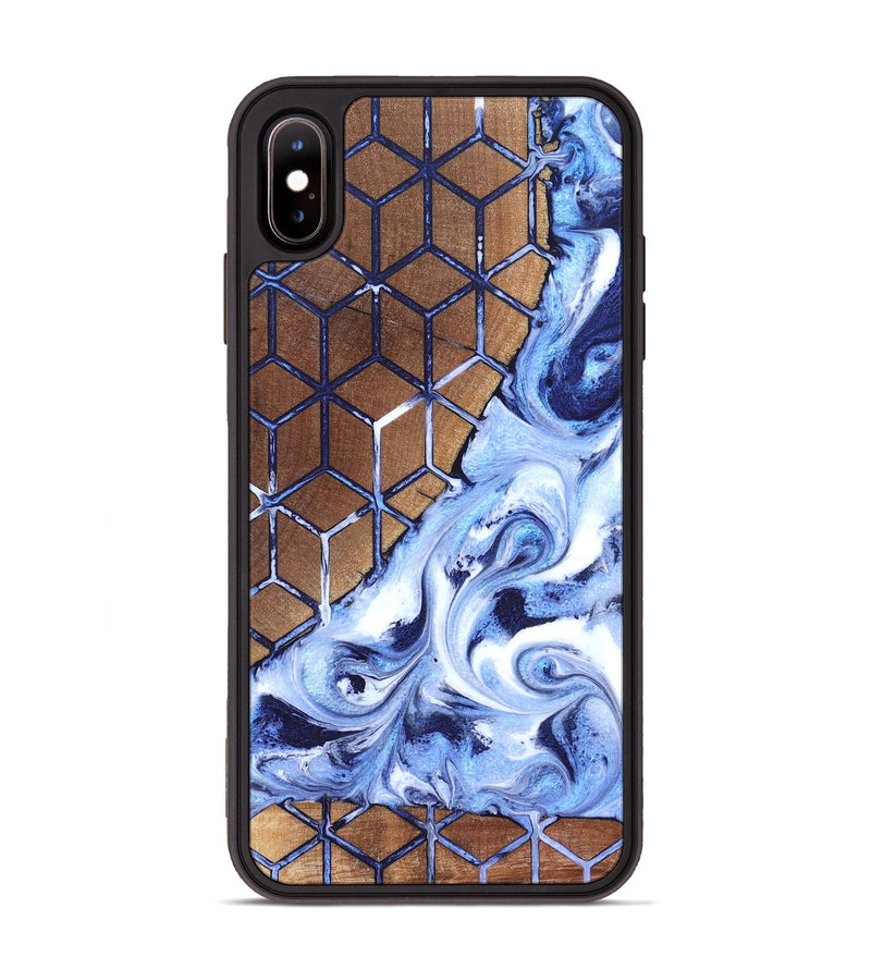 iPhone Xs Max Wood Phone Case - Gerardo (Pattern, 819375)