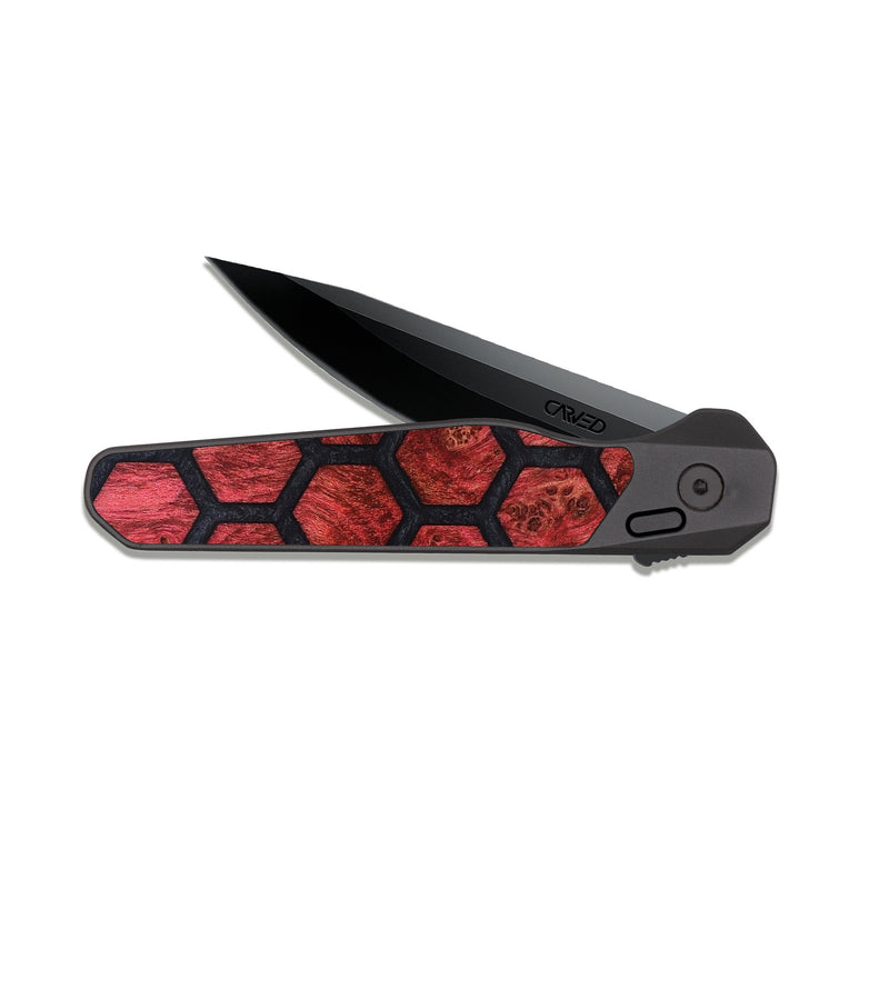 EDC Dark Slate Wood Pocket Knife - Solana (Pattern, 819376)
