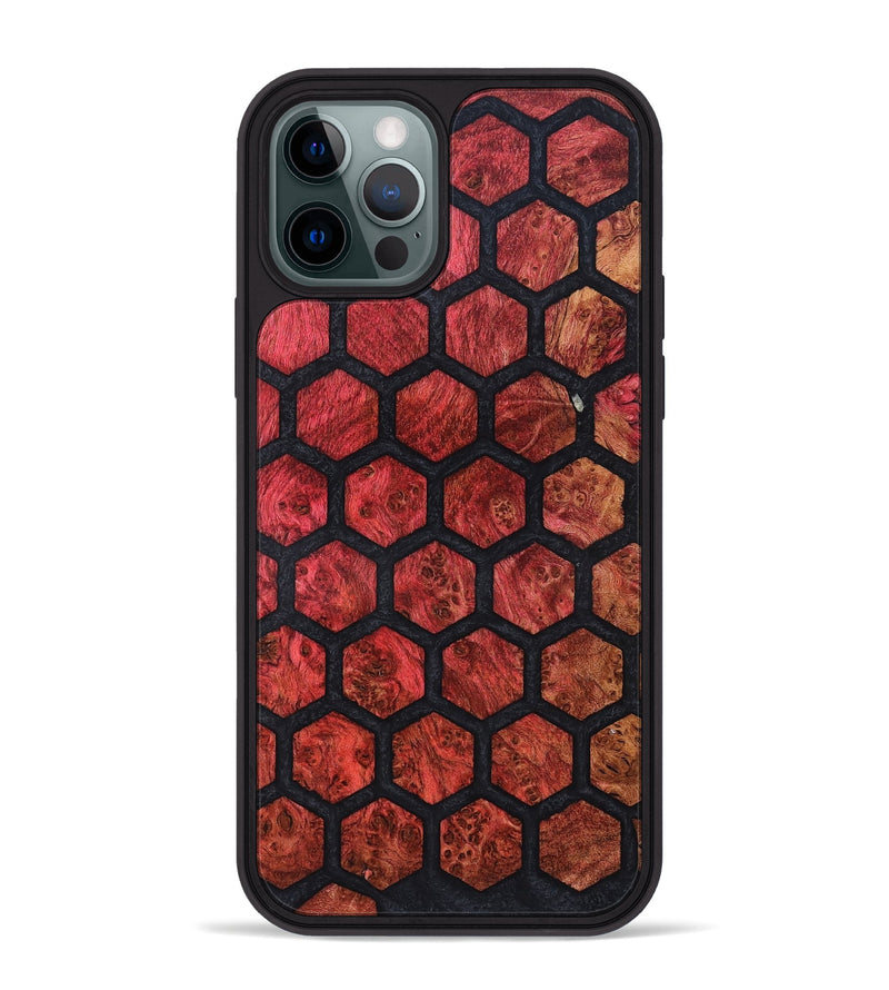 iPhone 12 Pro Max Wood Phone Case - Solana (Pattern, 819376)