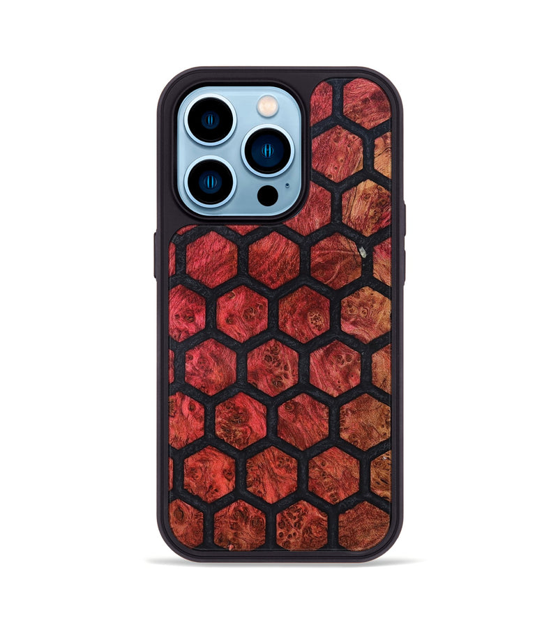 iPhone 14 Pro Wood Phone Case - Solana (Pattern, 819376)