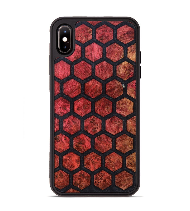 iPhone Xs Max Wood Phone Case - Solana (Pattern, 819376)