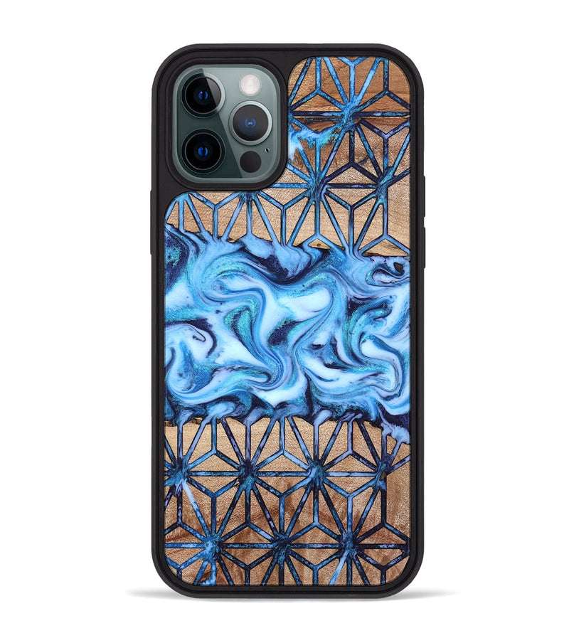 iPhone 12 Pro Max Wood Phone Case - Harlan (Pattern, 819377)