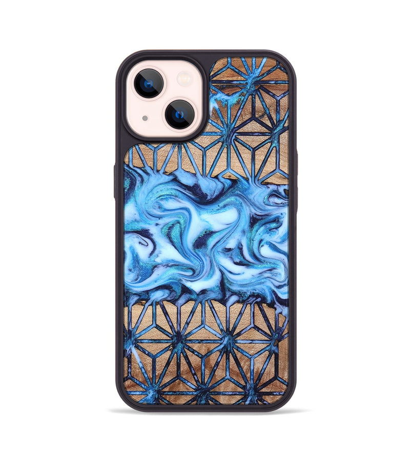 iPhone 14 Wood Phone Case - Harlan (Pattern, 819377)