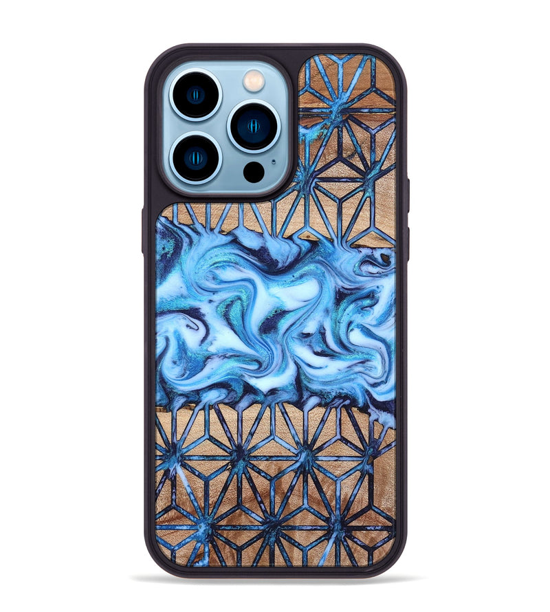 iPhone 14 Pro Max Wood Phone Case - Harlan (Pattern, 819377)