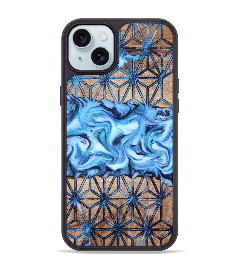 iPhone 15 Plus Wood Phone Case - Harlan (Pattern, 819377)