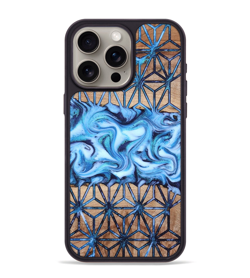 iPhone 15 Pro Max Wood Phone Case - Harlan (Pattern, 819377)