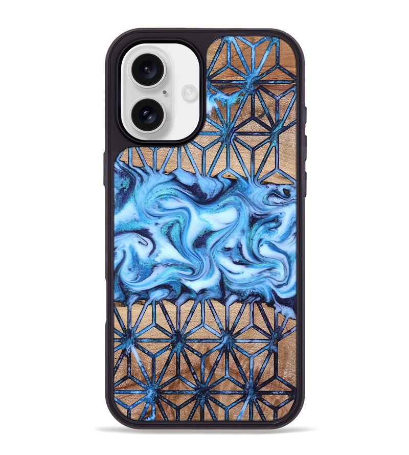iPhone 16 Plus Wood Phone Case - Harlan (Pattern, 819377)