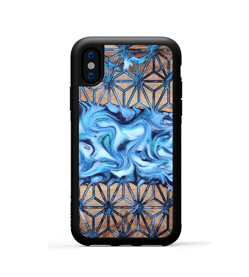iPhone Xs Wood Phone Case - Harlan (Pattern, 819377)