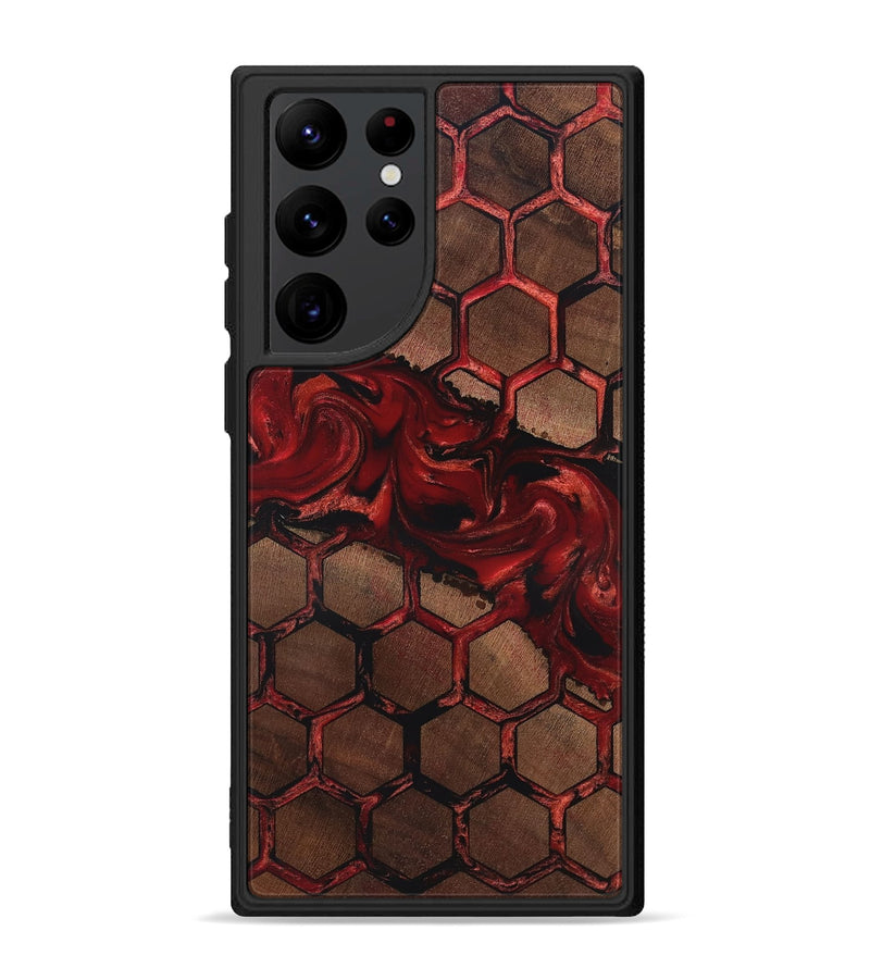 Galaxy S22 Ultra Wood Phone Case - Elda (Pattern, 819378)
