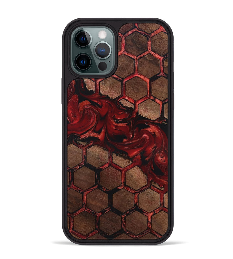 iPhone 12 Pro Max Wood Phone Case - Elda (Pattern, 819378)