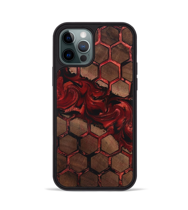 iPhone 12 Pro Wood Phone Case - Elda (Pattern, 819378)