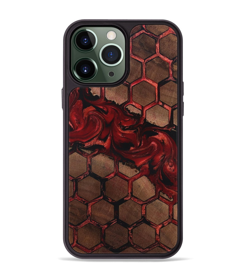 iPhone 13 Pro Max Wood Phone Case - Elda (Pattern, 819378)