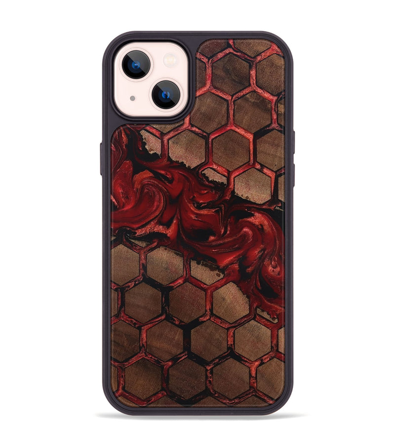 iPhone 14 Plus Wood Phone Case - Elda (Pattern, 819378)