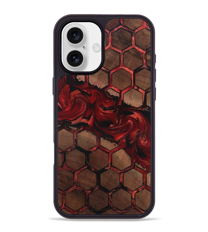 iPhone 16 Plus Wood Phone Case - Elda (Pattern, 819378)