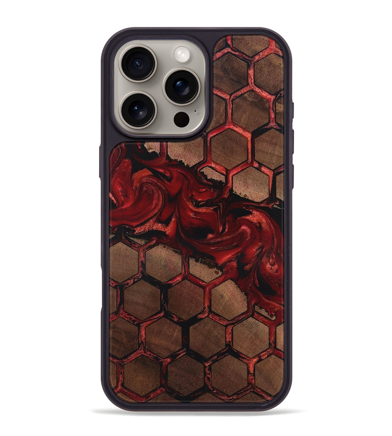 iPhone 16 Pro Max Wood Phone Case - Elda (Pattern, 819378)