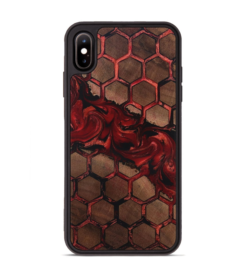 iPhone Xs Max Wood Phone Case - Elda (Pattern, 819378)