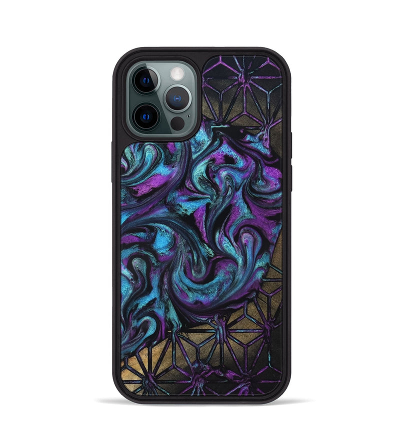iPhone 12 Pro Wood Phone Case - Karson (Pattern, 819379)